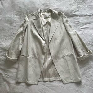 Aritzia Wilfred Linen Blend Women's Blazer